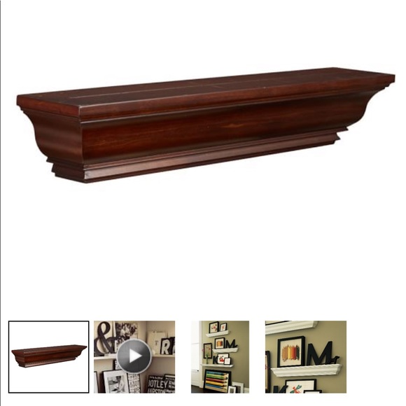 Pottery Barn Wall Art Crown Molding Ledge 2 Black Finish Poshmark